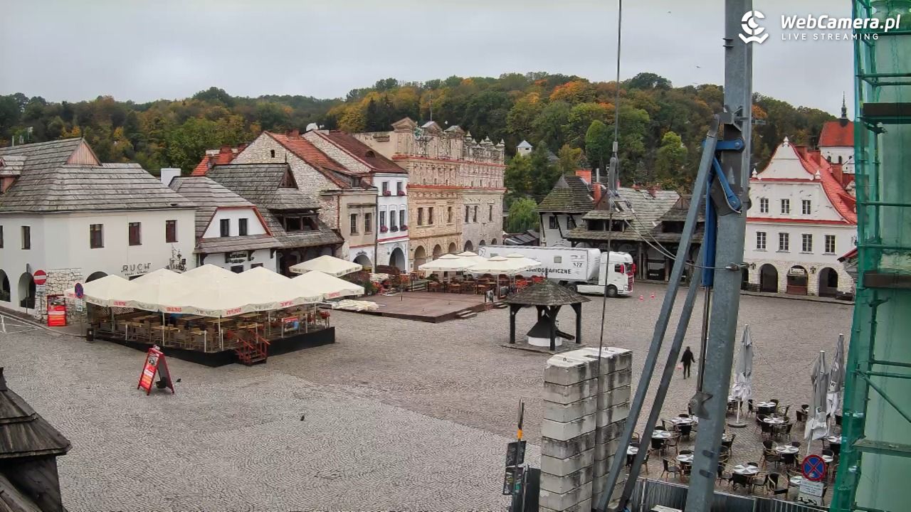 Kazimierz Dolny - widok na Rynek - 19 październik 2026, 06:27