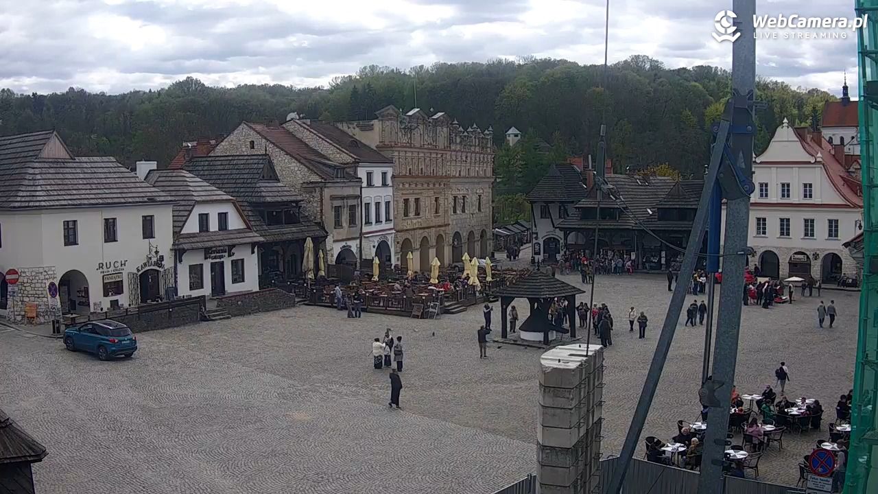 Kazimierz Dolny - widok na Rynek - 24 kwiecień 2026, 13:09