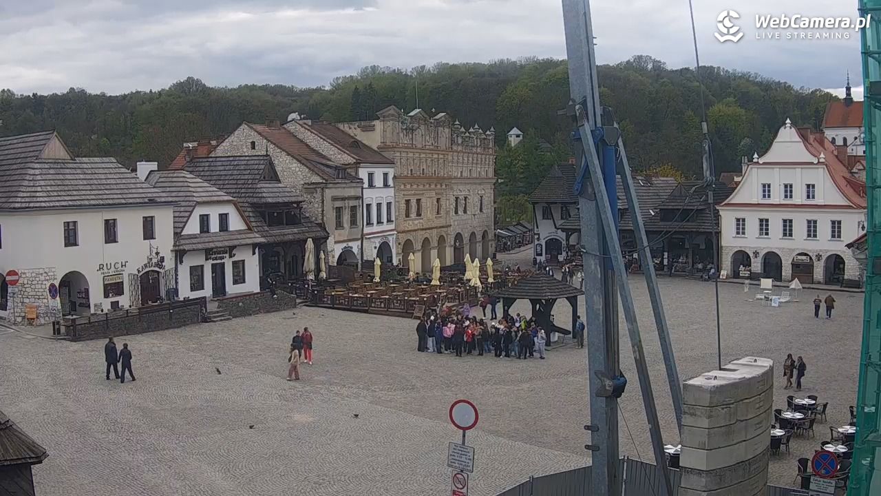 Kazimierz Dolny - widok na Rynek - 24 kwiecień 2026, 15:59