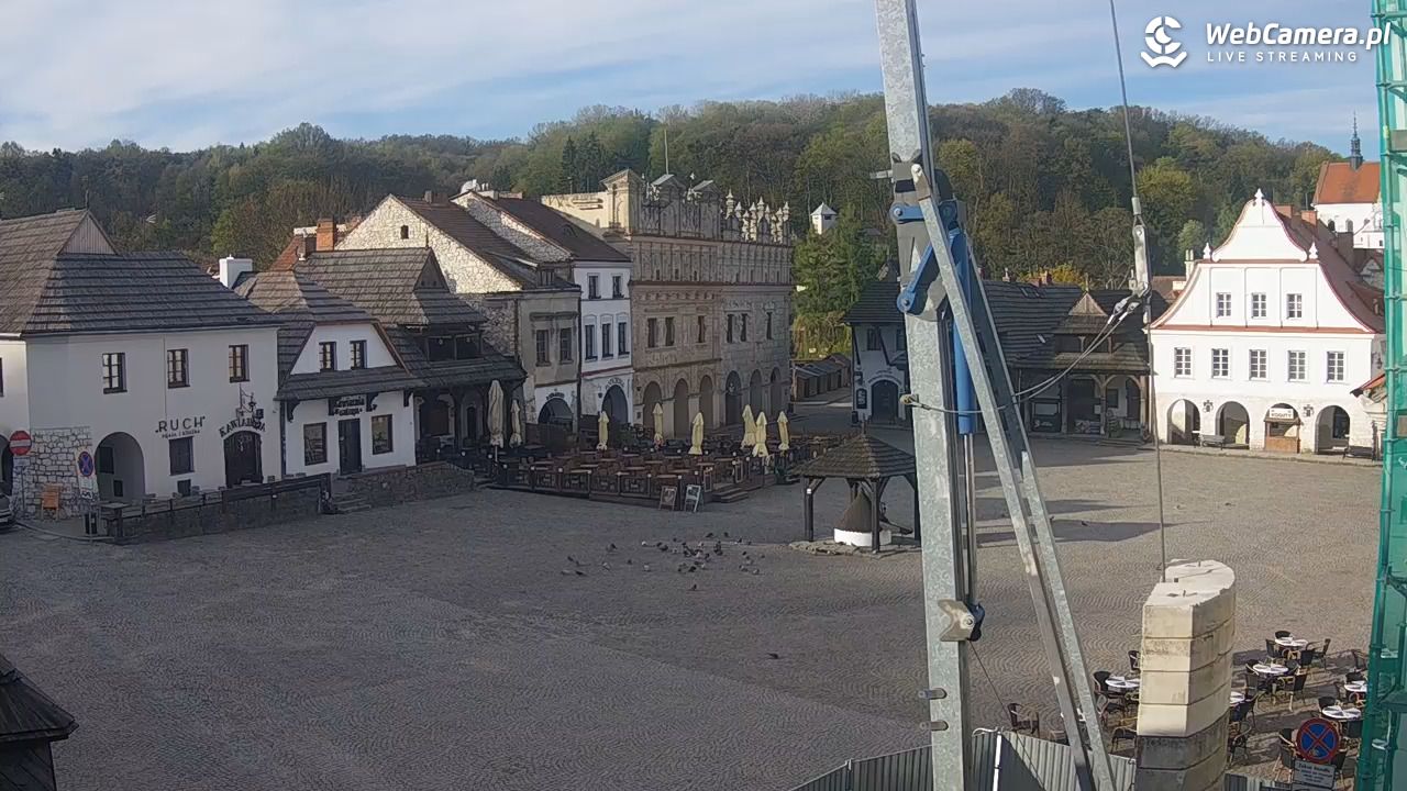 Kazimierz Dolny - widok na Rynek - 23 kwiecień 2026, 07:19