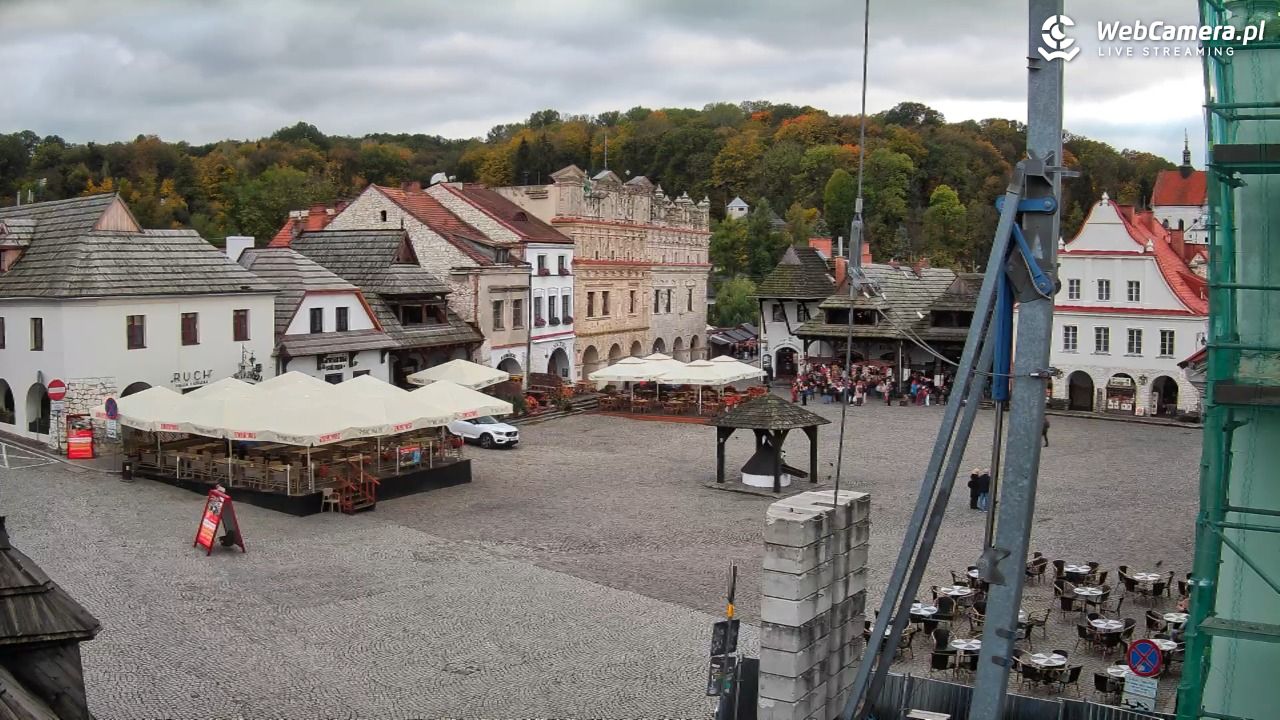 Kazimierz Dolny - widok na Rynek - 22 październik 2026, 09:11