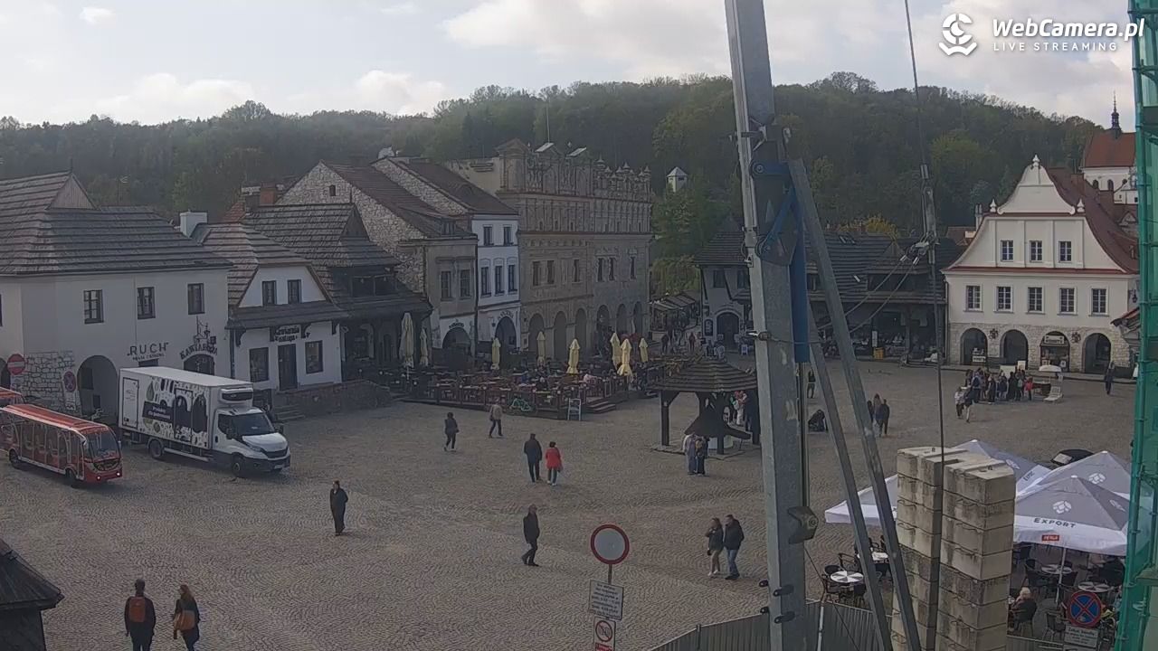 Kazimierz Dolny - widok na Rynek - 25 kwiecień 2026, 10:11