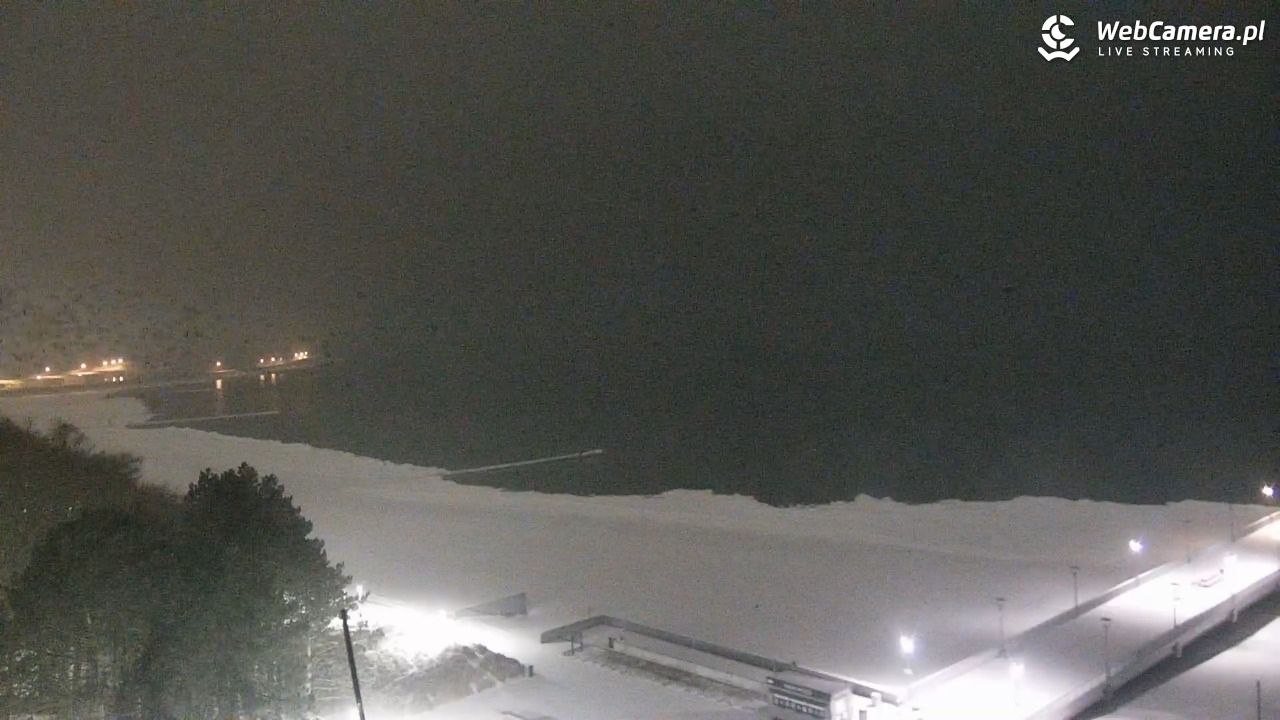 Kołobrzeg - widok na molo - 11 luty 2026, 06:17