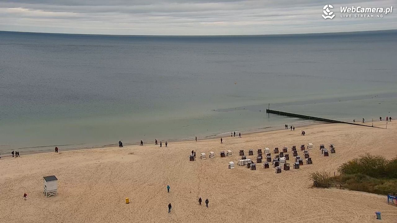 Kołobrzeg - widok na molo - 15 wresień 2025, 11:47