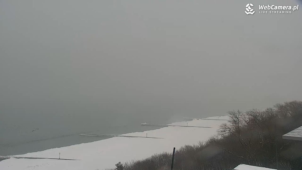 Kołobrzeg - widok na molo - 11 luty 2026, 08:07