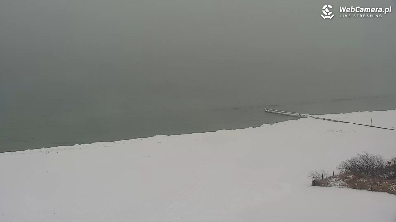 Kołobrzeg - widok na molo - 11 luty 2026, 09:37