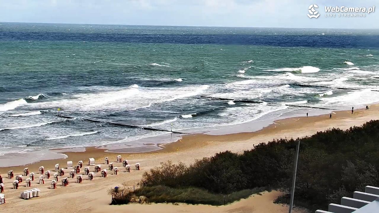 Kołobrzeg - widok na molo - 21 wresień 2026, 10:56