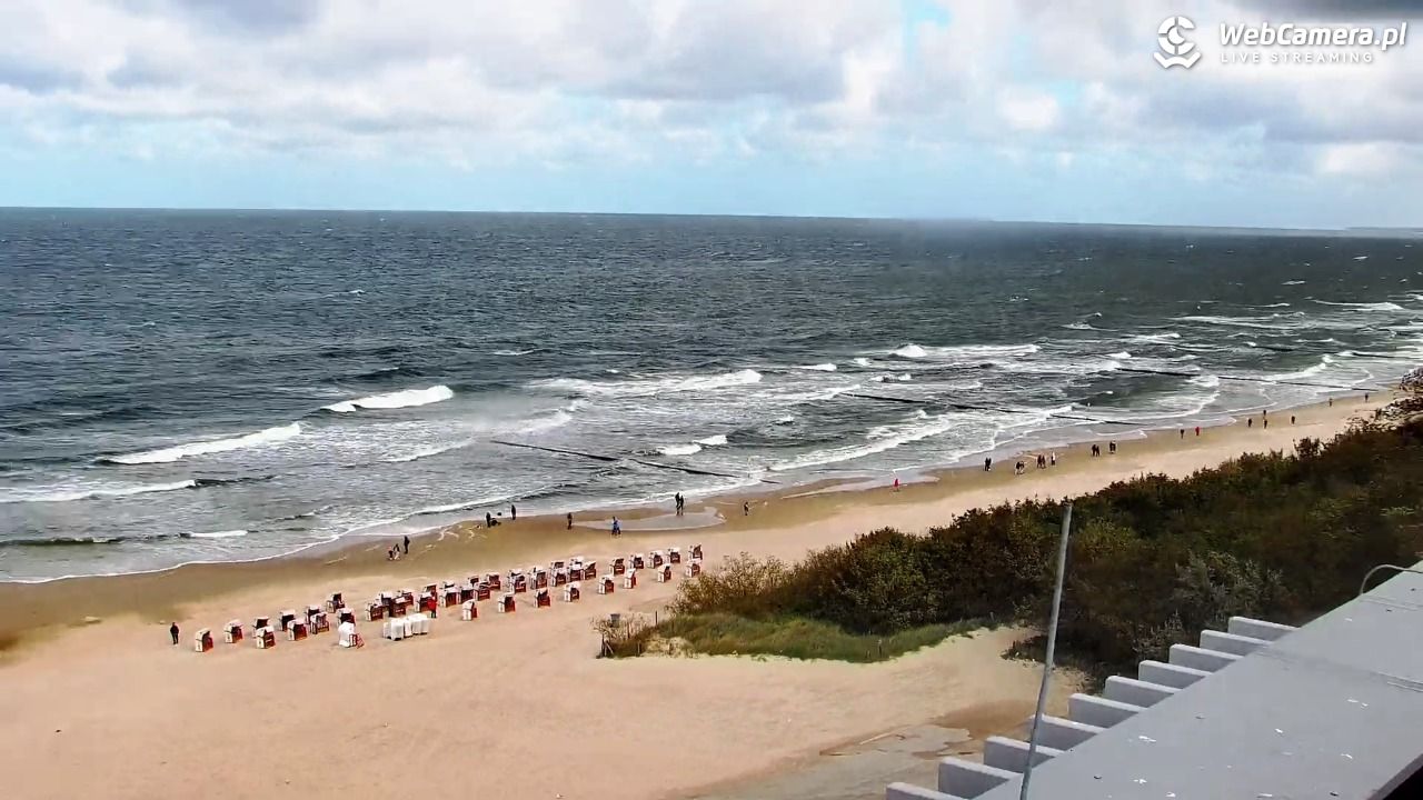 Kołobrzeg - widok na molo - 21 wresień 2026, 12:57