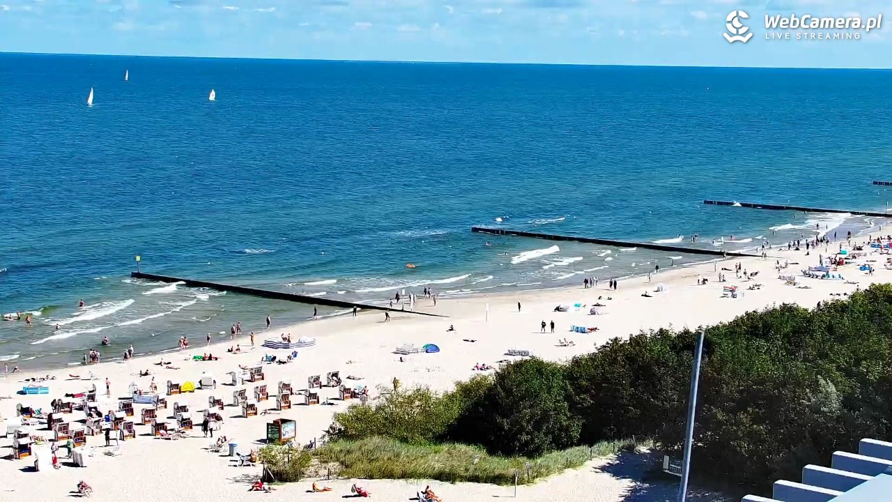 Kołobrzeg - widok na molo - 08 sierpień 2026, 11:41
