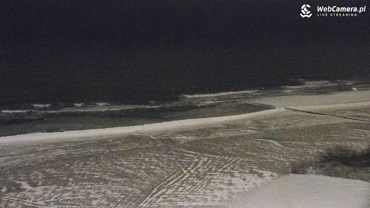 Kołobrzeg - widok na molo - 07 luty 2026, 22:12