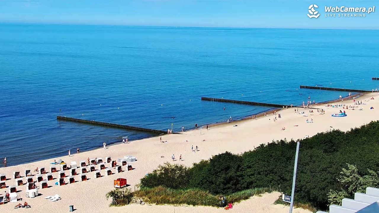 Kołobrzeg - widok na molo - 24 czerwiec 2026, 16:46