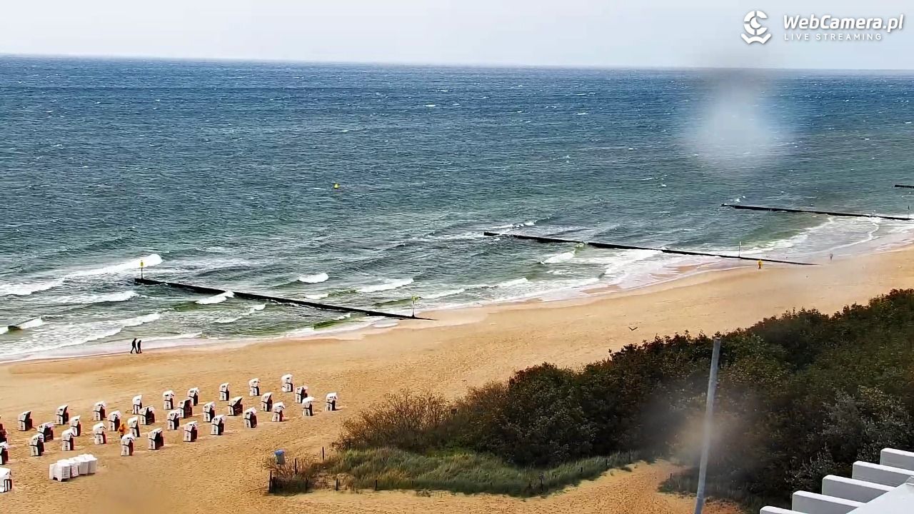 Kołobrzeg - widok na molo - 20 wresień 2026, 16:42