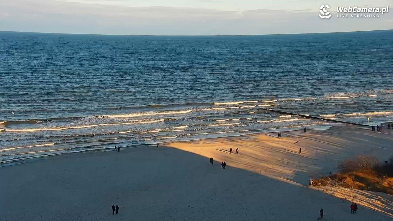 Kołobrzeg - widok na molo - 24 grudzień 2025, 12:14