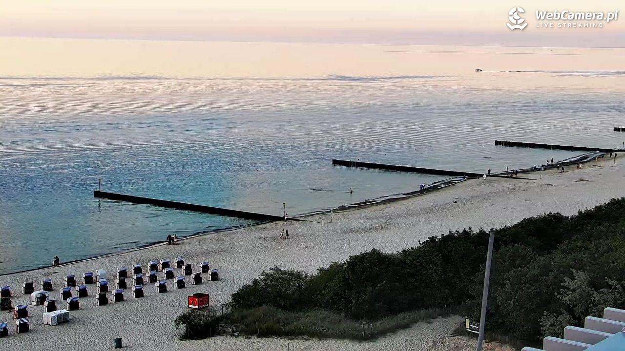 Kołobrzeg - widok na molo - 24 czerwiec 2026, 21:15