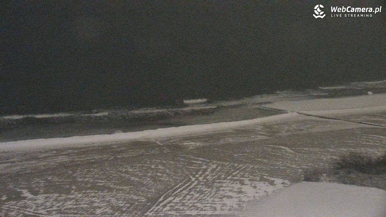 Kołobrzeg - widok na molo - 07 luty 2026, 21:23