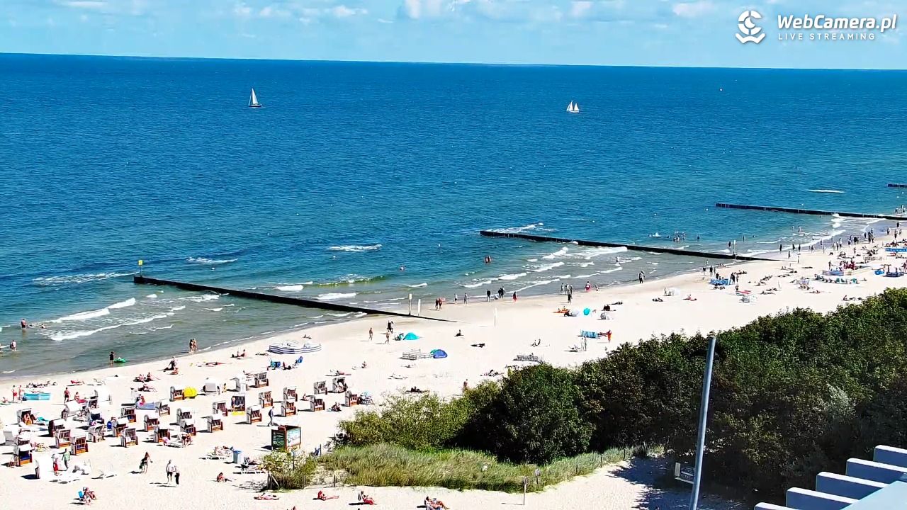 Kołobrzeg - widok na molo - 08 sierpień 2026, 11:58