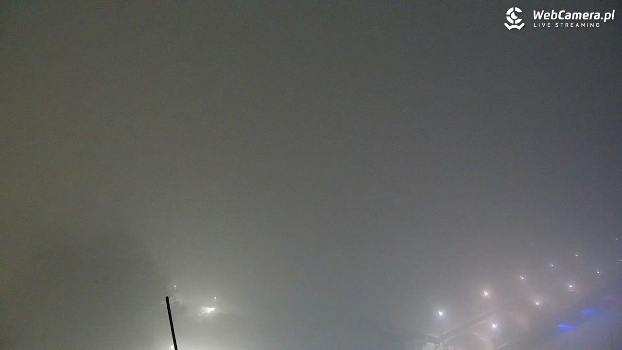 Kołobrzeg - widok na molo - 11 luty 2026, 20:54