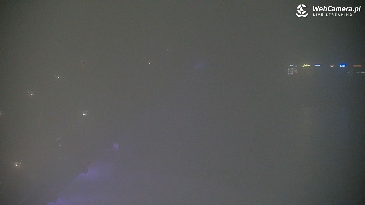 Kołobrzeg - widok na molo - 11 luty 2026, 18:01