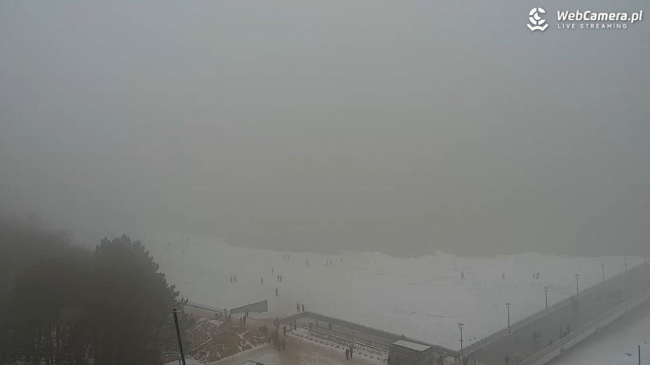 Kołobrzeg - widok na molo - 11 luty 2026, 15:45