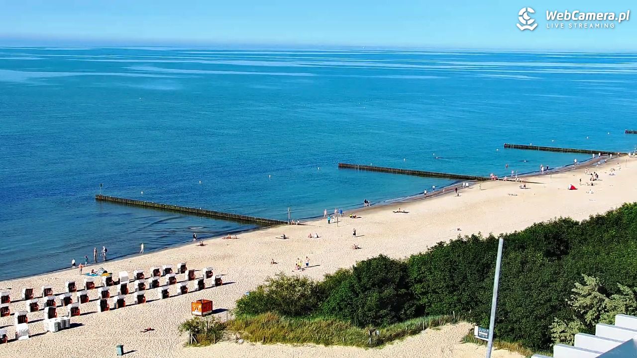 Kołobrzeg - widok na molo - 24 czerwiec 2026, 17:58