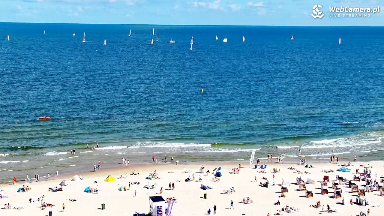 Kołobrzeg - widok na molo - 08 sierpień 2026, 11:24