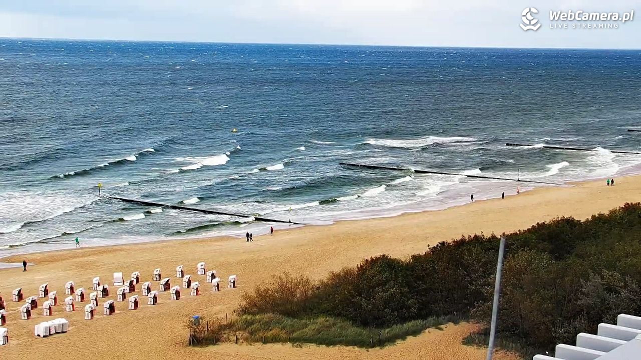 Kołobrzeg - widok na molo - 20 wresień 2026, 17:51