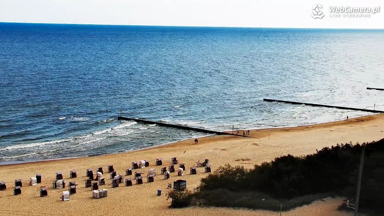Kołobrzeg - widok na molo - 08 sierpień 2026, 08:29