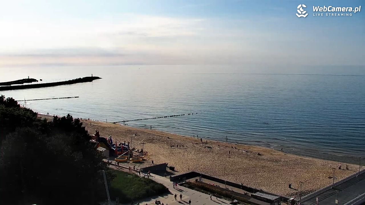 Kołobrzeg - widok na molo - 24 czerwiec 2026, 18:30