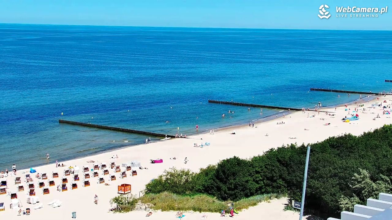 Kołobrzeg - widok na molo - 24 czerwiec 2026, 14:33