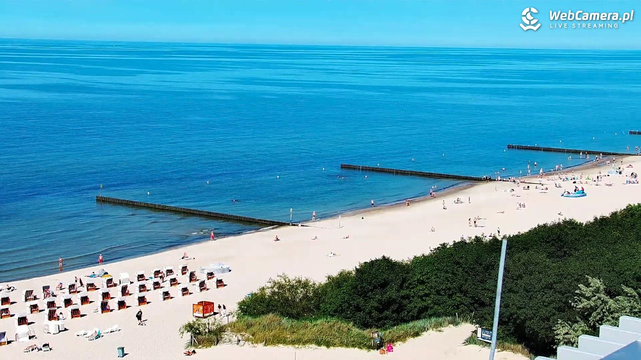 Kołobrzeg - widok na molo - 24 czerwiec 2026, 16:23