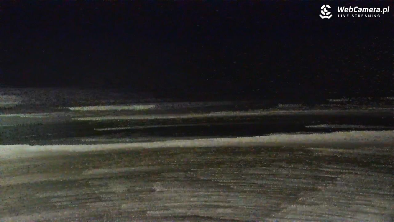 Kołobrzeg - widok na molo - 08 luty 2026, 19:59