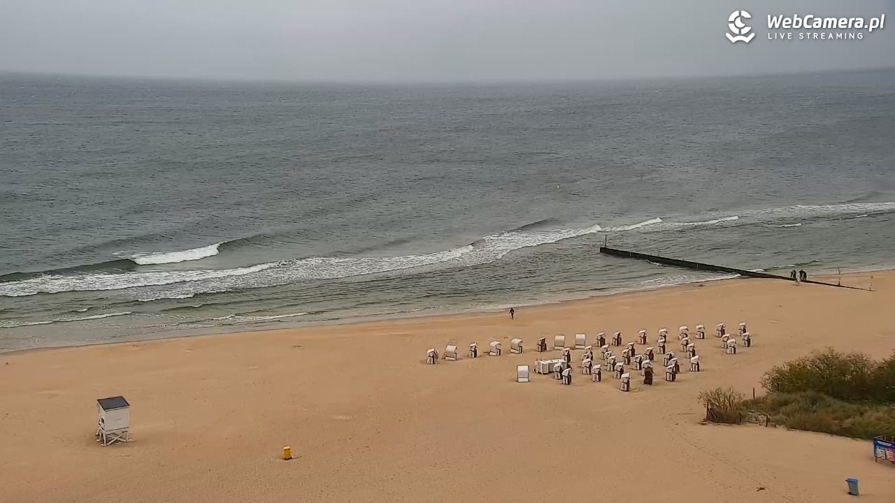 Kołobrzeg - widok na molo - 16 wresień 2025, 11:54