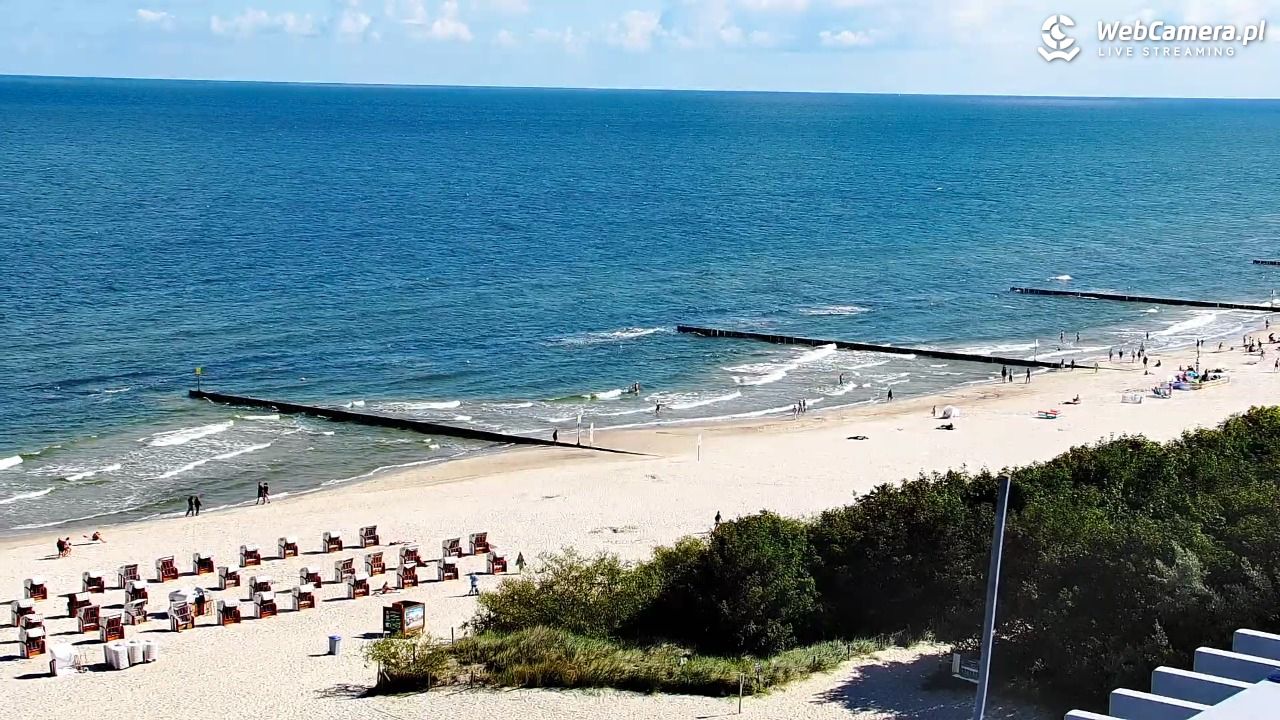 Kołobrzeg - widok na molo - 08 sierpień 2026, 10:20