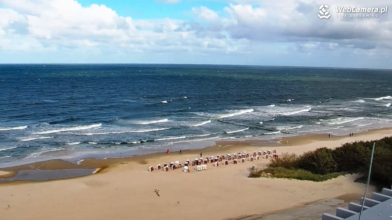 Kołobrzeg - widok na molo - 21 wresień 2026, 13:43