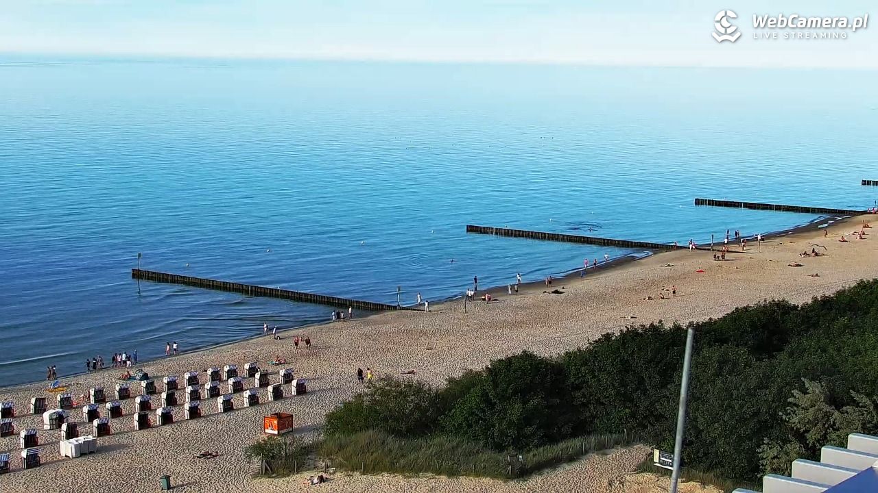 Kołobrzeg - widok na molo - 24 czerwiec 2026, 18:55