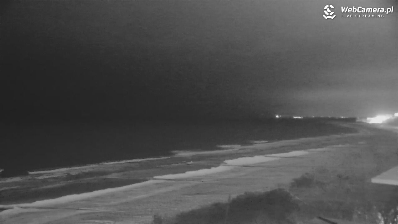 Kołobrzeg - widok na molo - 08 luty 2026, 21:24