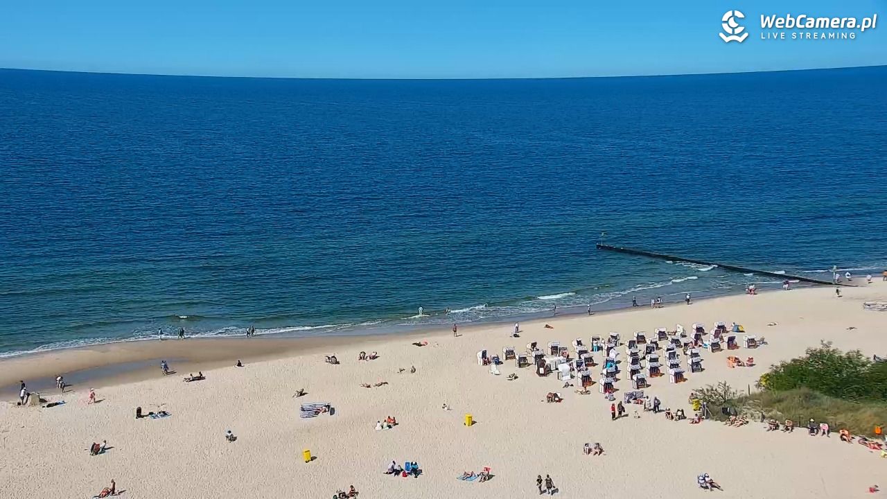 Kołobrzeg - widok na molo - 12 czerwiec 2025, 16:04