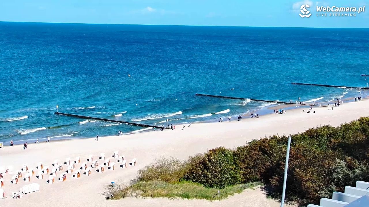 Kołobrzeg - widok na molo - 20 wresień 2026, 14:31