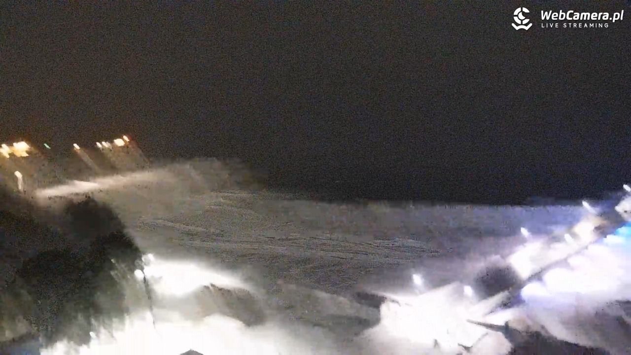 Kołobrzeg - widok na molo - 08 luty 2026, 01:07