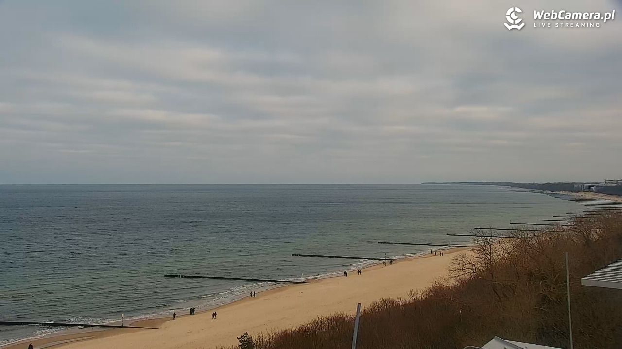 Kołobrzeg - widok na molo - 22 grudzień 2025, 11:31