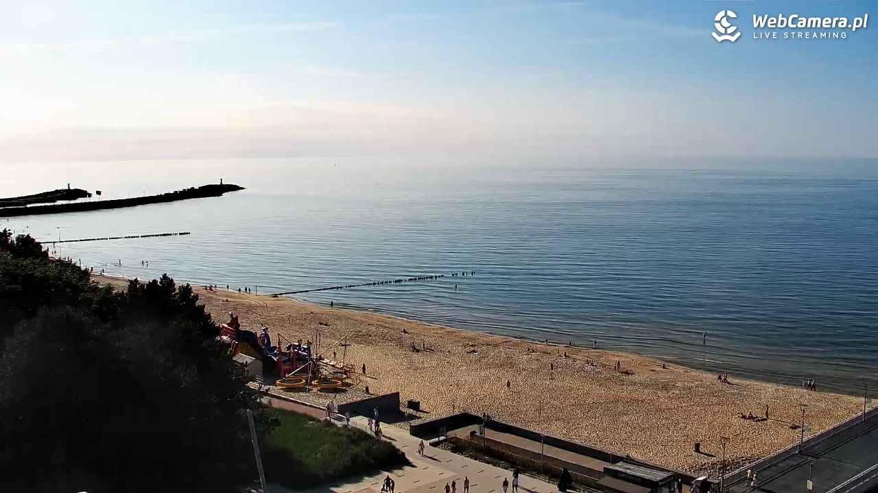Kołobrzeg - widok na molo - 24 czerwiec 2026, 18:10
