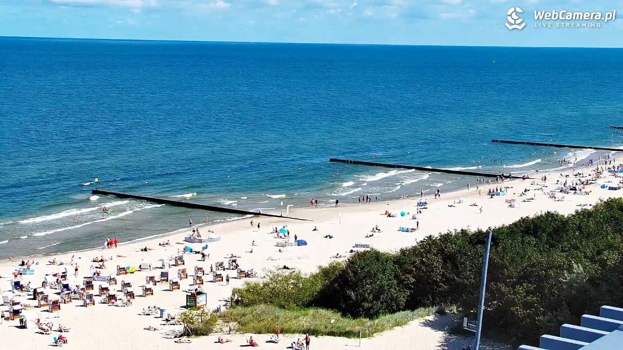 Kołobrzeg - widok na molo - 08 sierpień 2026, 12:06