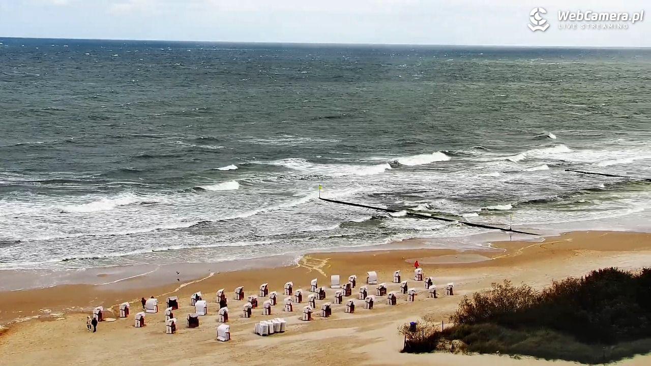 Kołobrzeg - widok na molo - 21 wresień 2026, 09:57