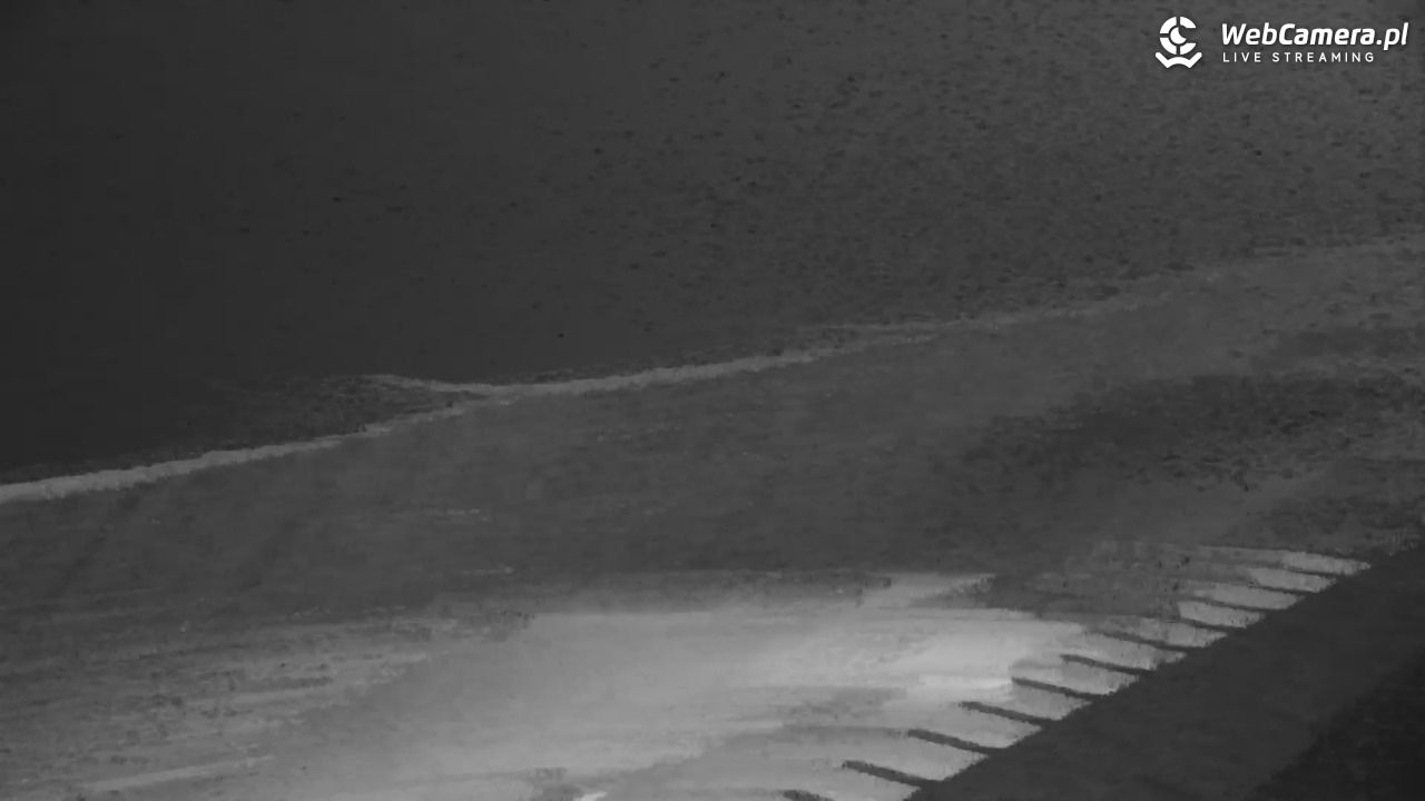 Kołobrzeg - widok na molo - 11 luty 2026, 01:00