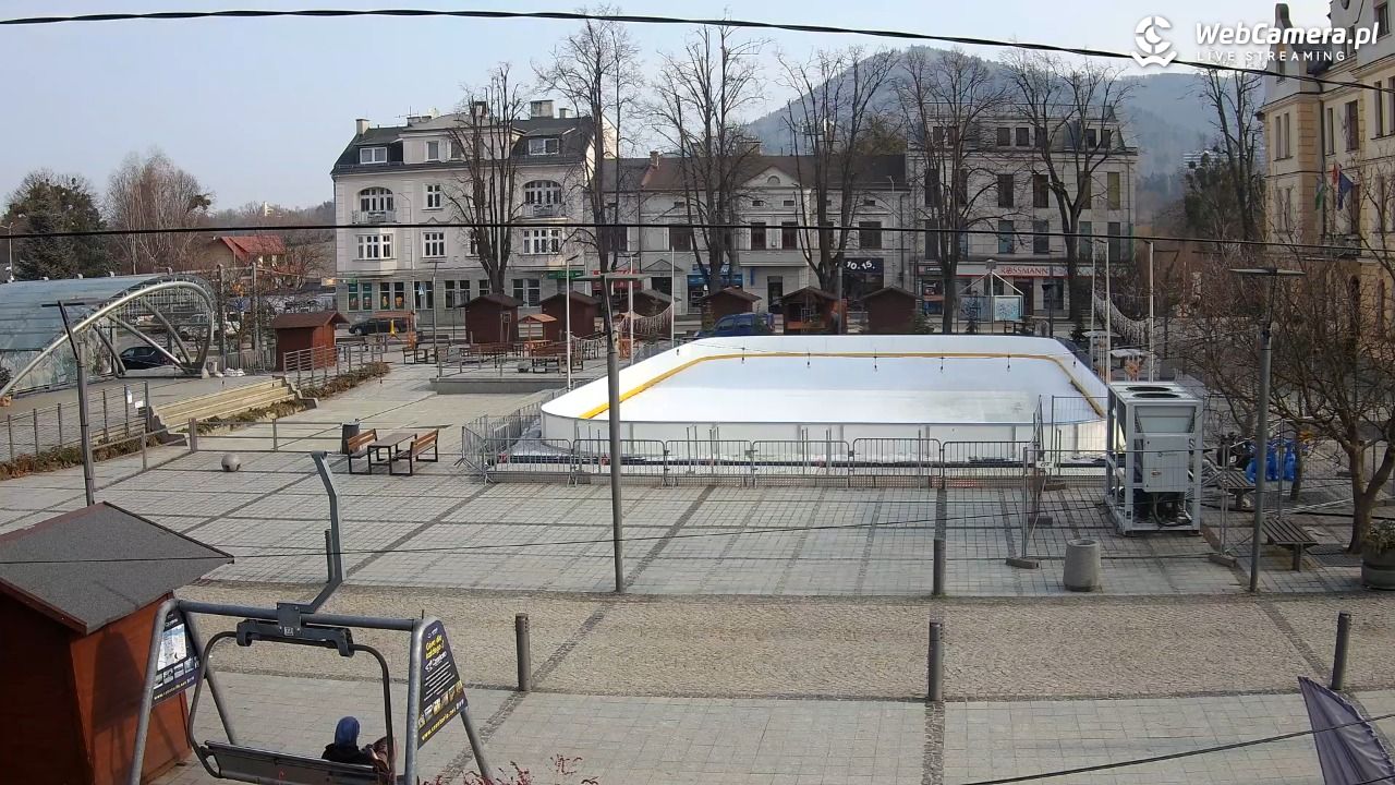 USTROŃ - widok na rynek - 04 marzec 2026, 09:45