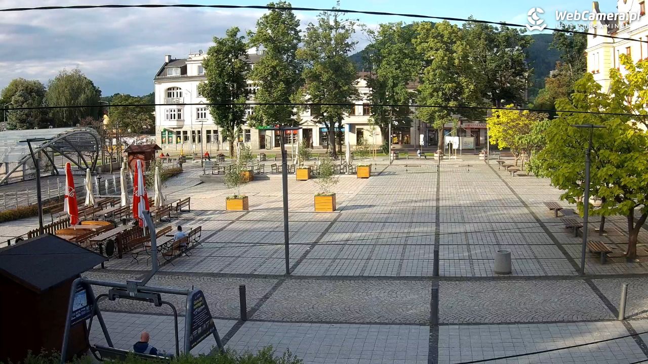 USTROŃ - widok na rynek - 15 czerwiec 2026, 18:39