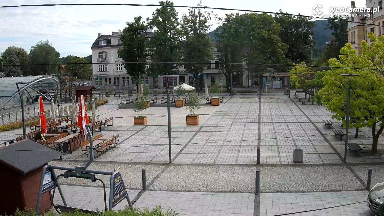 USTROŃ - widok na rynek - 15 czerwiec 2026, 08:05