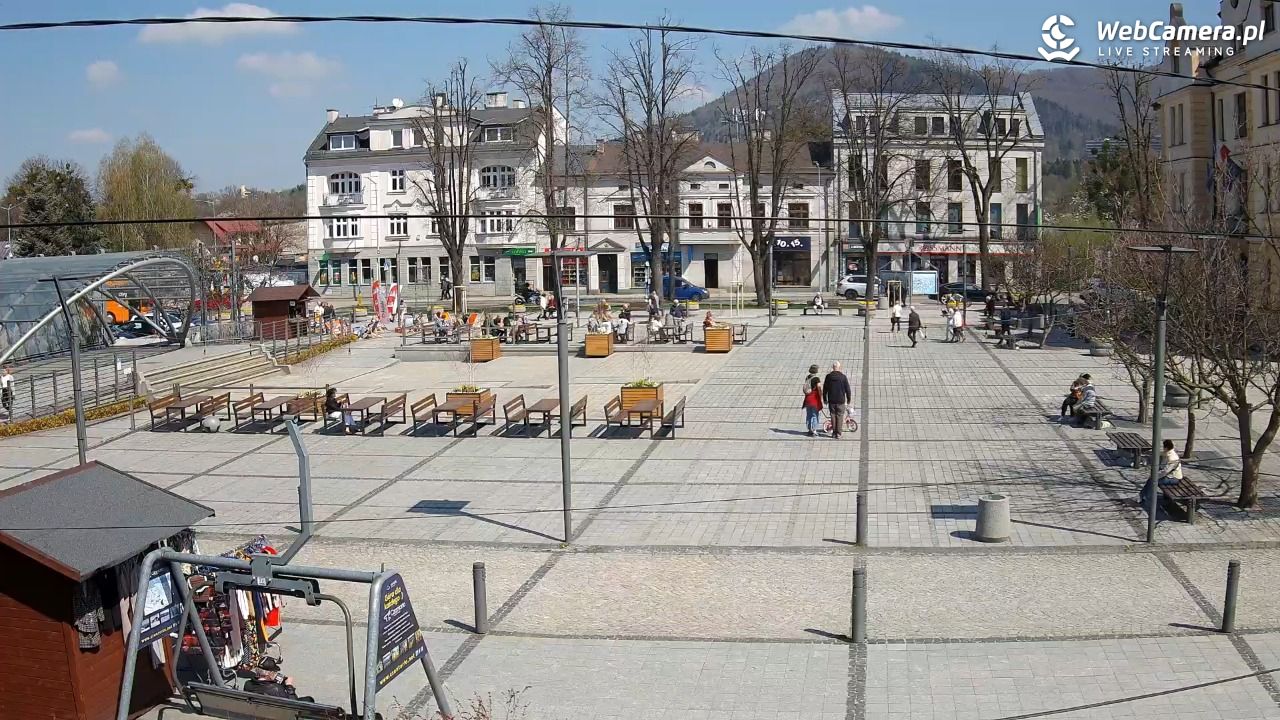 USTROŃ - widok na rynek - 18 kwiecień 2026, 12:37
