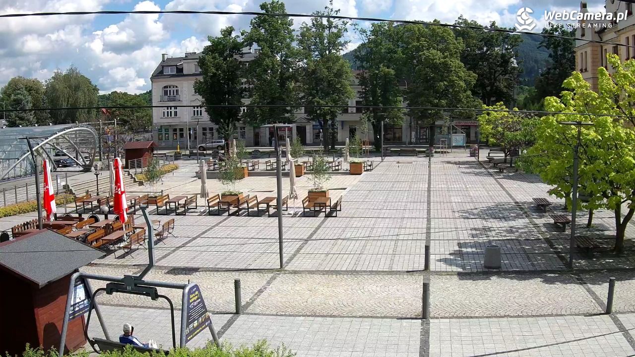 USTROŃ - widok na rynek - 12 czerwiec 2026, 10:47
