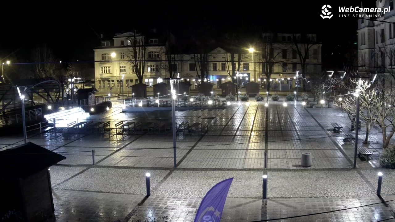 USTROŃ - widok na rynek - 18 listopad 2025, 04:44